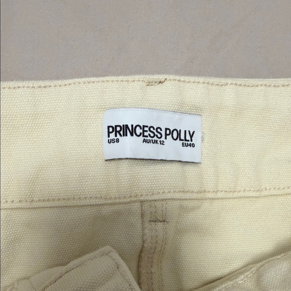 Iconic Cargo Mini Skirt Beige - Picture 7 of 7